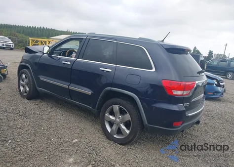 2012 Jeep Grand Cherokee Overland z USA, uszkodzony, nr VIN 1C4RJFCT7CC162109